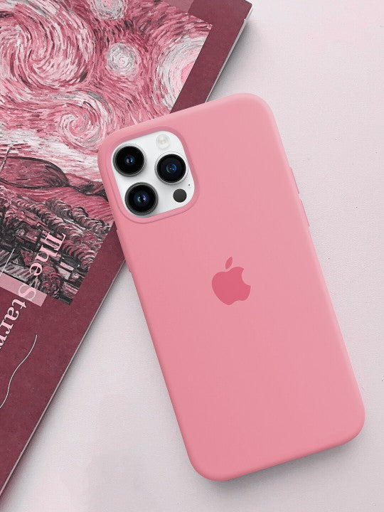Solid Pink Silicone Case