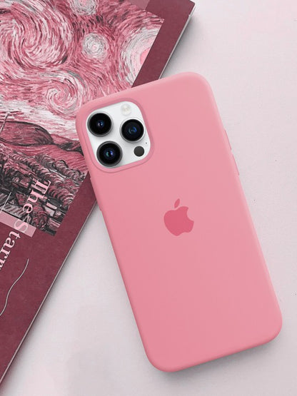 Solid Pink Silicone Case