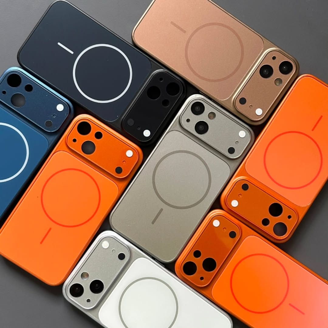 iPhone Metallic Finish Convertor Case with Magsafe