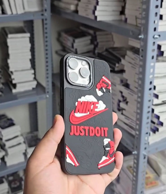 Nike X Jordan Just Do It - Premium 3D Astro Silicone Case